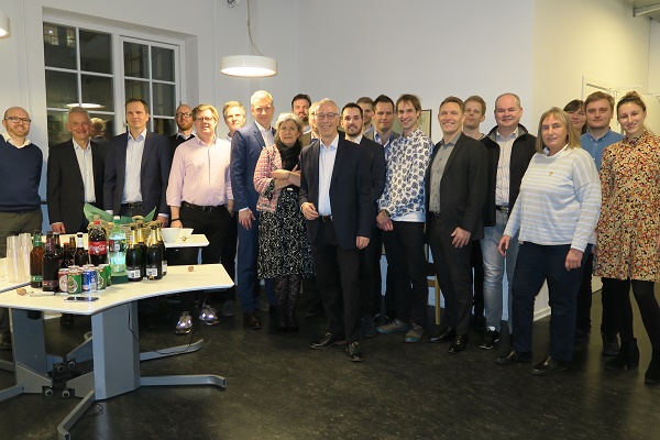 Gruppebillede af Globeteam konsulenter og medarbejdere fra Danmarks Miljøportal