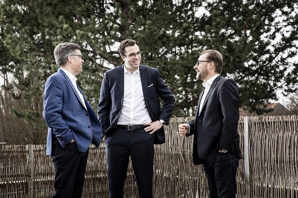 Globeteams bestyrelse - Mogens Elsberg, Andreas Faerk og Claus Moldow