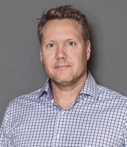 Portræt af Peder Lind Sørensen, Globeteam ansvarlig for infrastruktur og Microsoft partnerskab